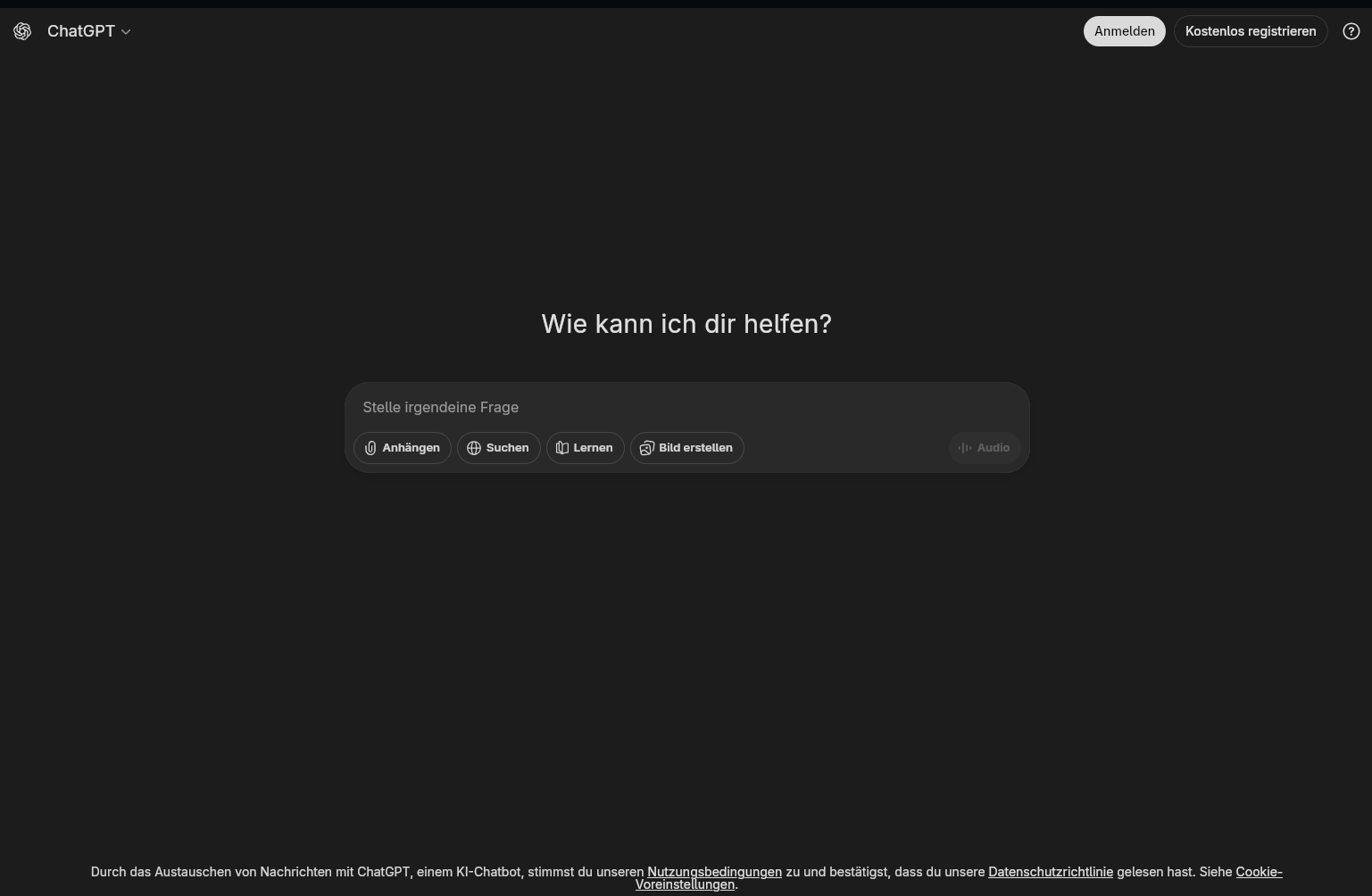 Deskify app window running chat.com on KDE Plasma